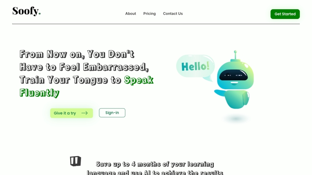 Soofy: AI Tool for Language Skills Practice with Soofy