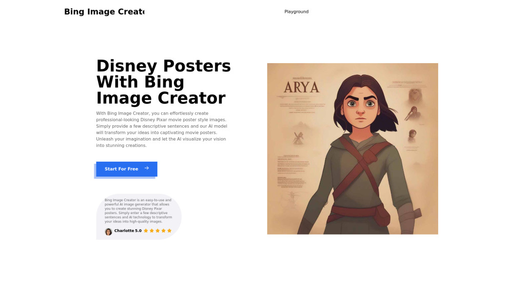 Bing Image Creator: ai tool Product Name