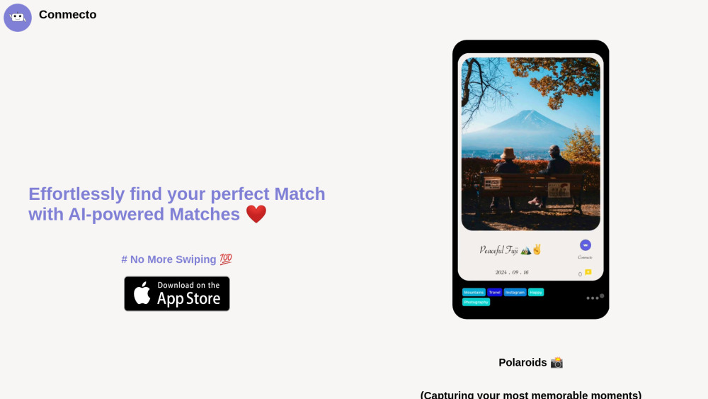 Conmecto: AI Tool for Effortless Match Finding