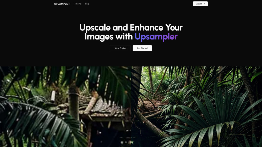 Upsampler: AI Tool for Image Upscaling & Enhancement