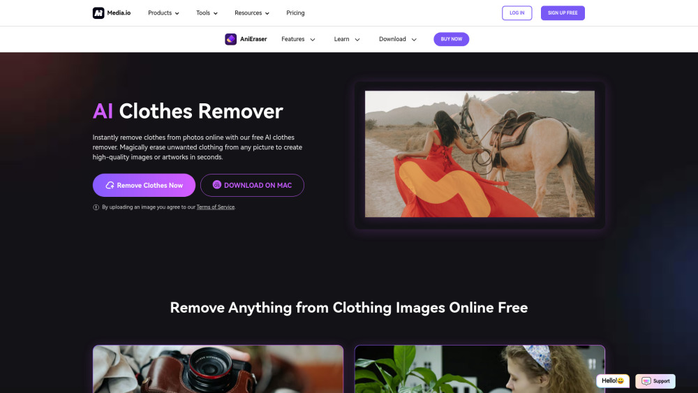 AI Clothes Remover: Fast AI Tool Online