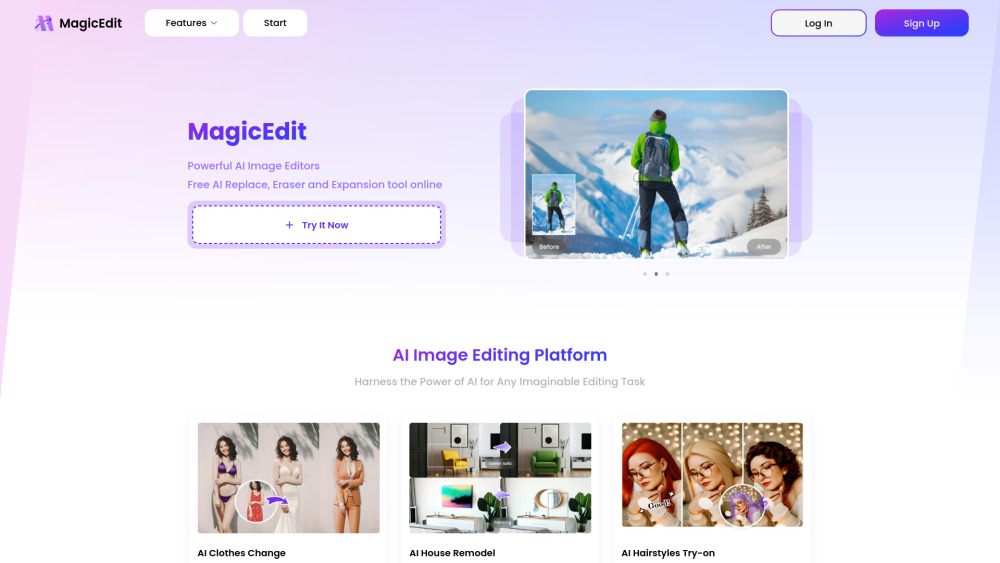 MagicEdit: AI Tool for Image Editing & Enhancement
