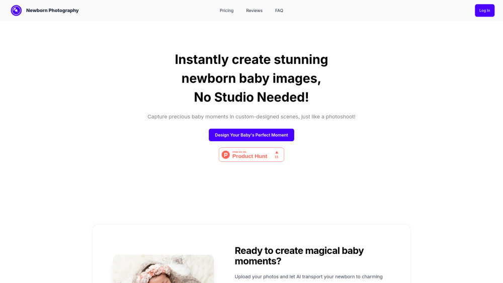 Newborn Photography: AI Tool for Studio-Free Pro Results