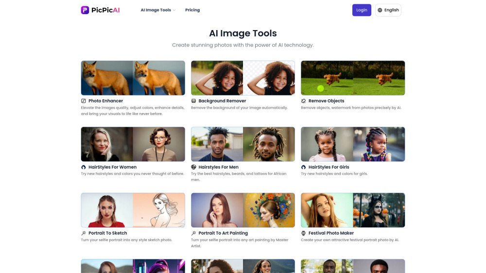 PicPicAI: All-in-One AI Tool for Images