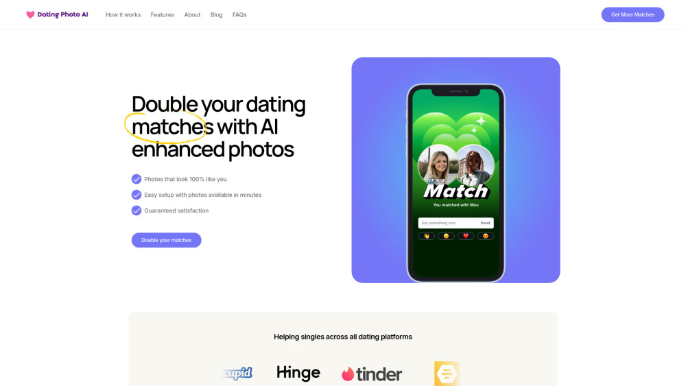 Dating Photo AI: AI Tool for Better Matches