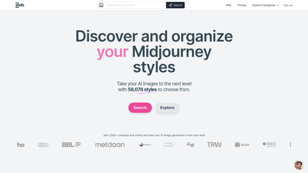 Srefs.co: AI Tool to Explore Midjourney Styles