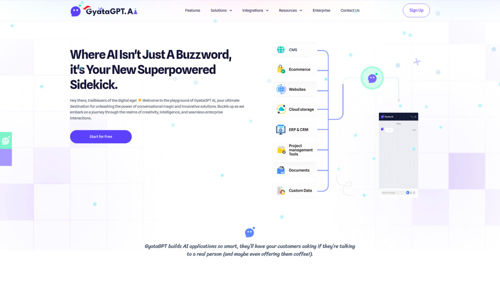 GyataGPT.ai: Secure AI Tool for Custom Apps