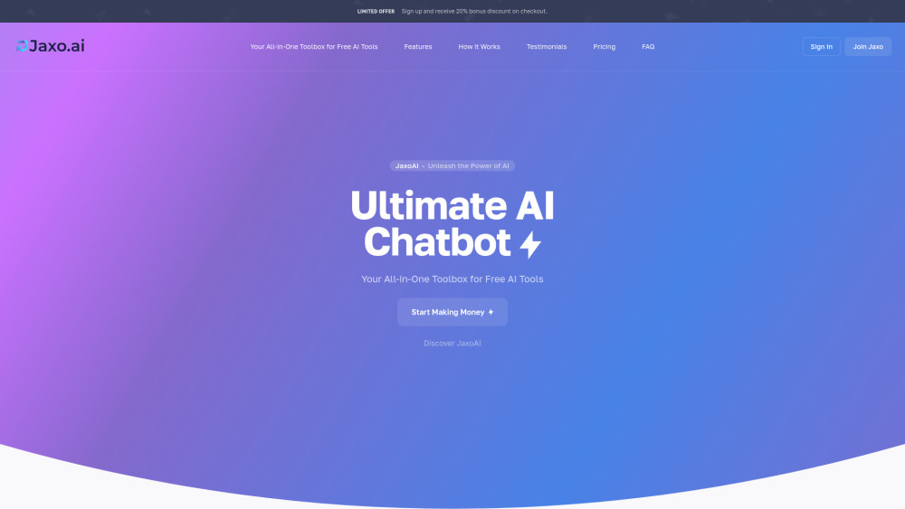 Jaxo.ai: All-in-One AI Tool for Automation