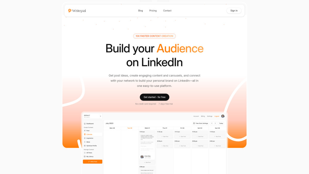 Writepal: AI Tool for LinkedIn Growth & Engagement