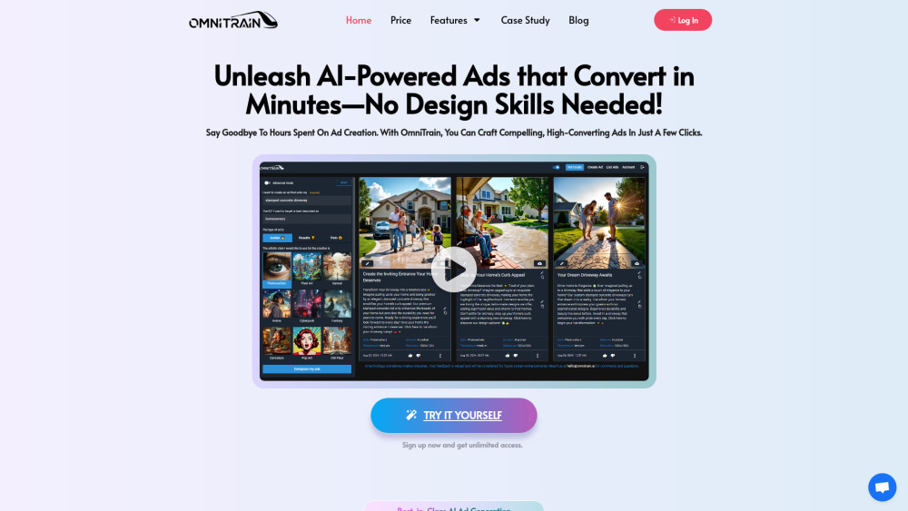 Omnitrain: AI Tool for Smarter Ad Creation