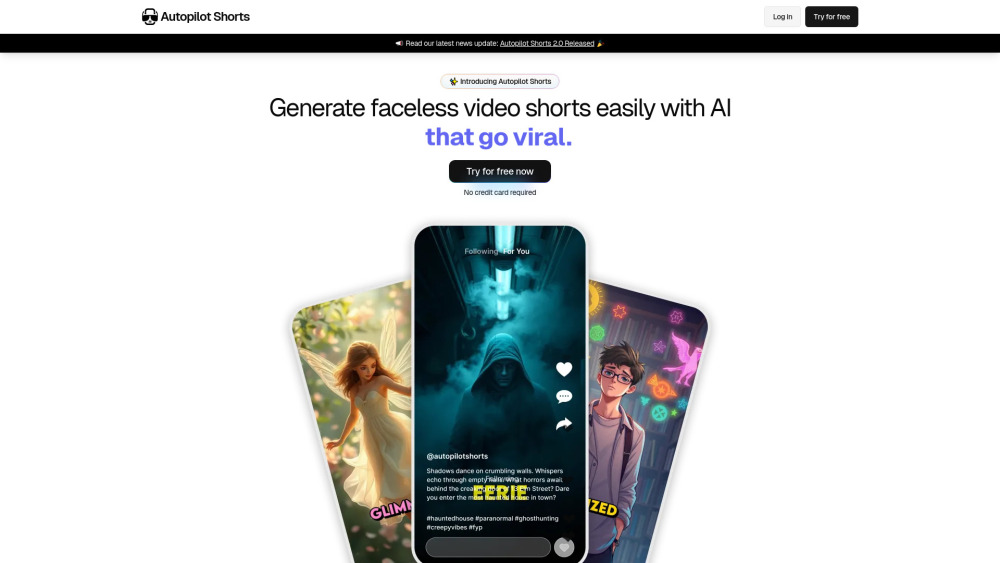 Autopilot Shorts: AI Tool for Social Video Shorts