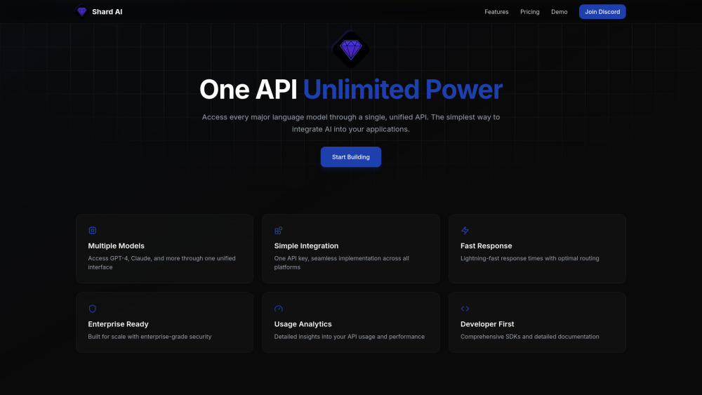 Shard AI: Unified AI Tool for Language Models