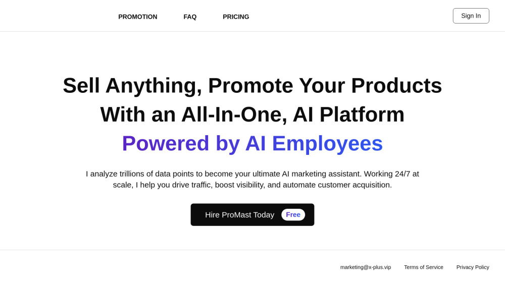 ProMast: AI Tool for Smarter Product Growth
