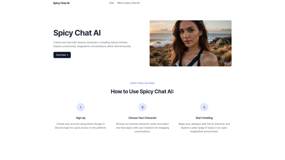 Spicy Chat AI: Customizable AI Tool for Chat