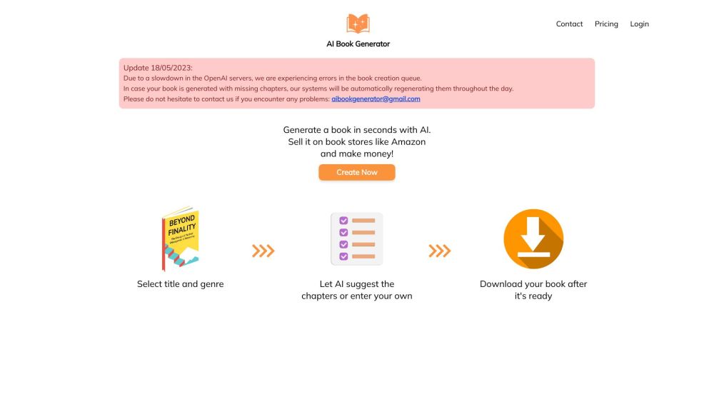 AI Book Generator: AI Tool to Create & Sell Ebooks