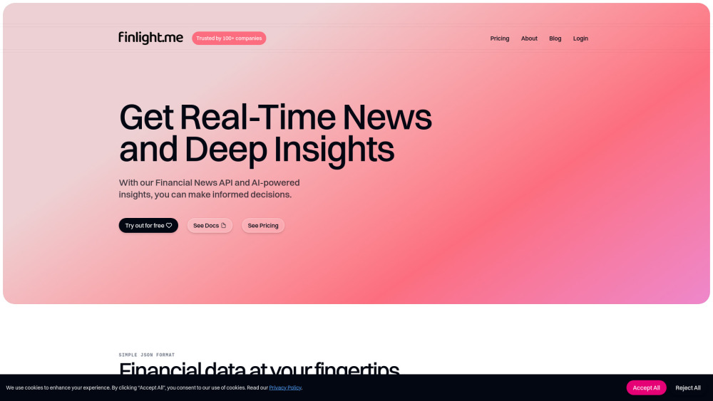 finlight.me: AI Tool for Real-Time News Insights