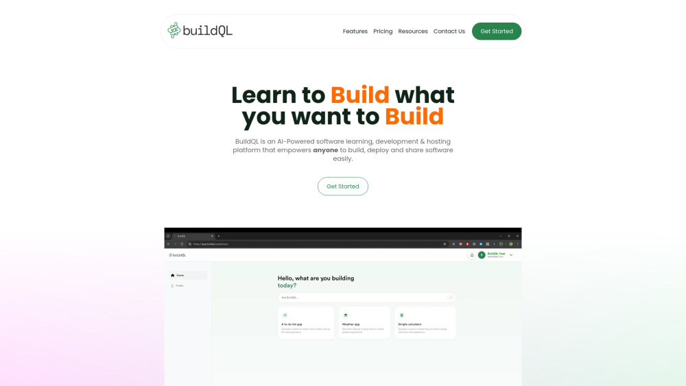 BuildQL: AI Tool for Easy Software Development