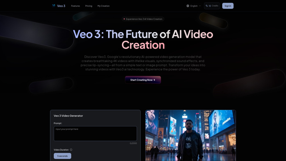 Veo 3 AI: Google's AI Tool for 4K Videos