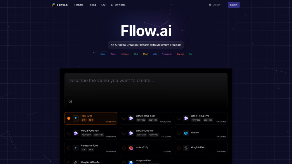 Fllow.ai: AI Tool for Pro Multi-Style Videos