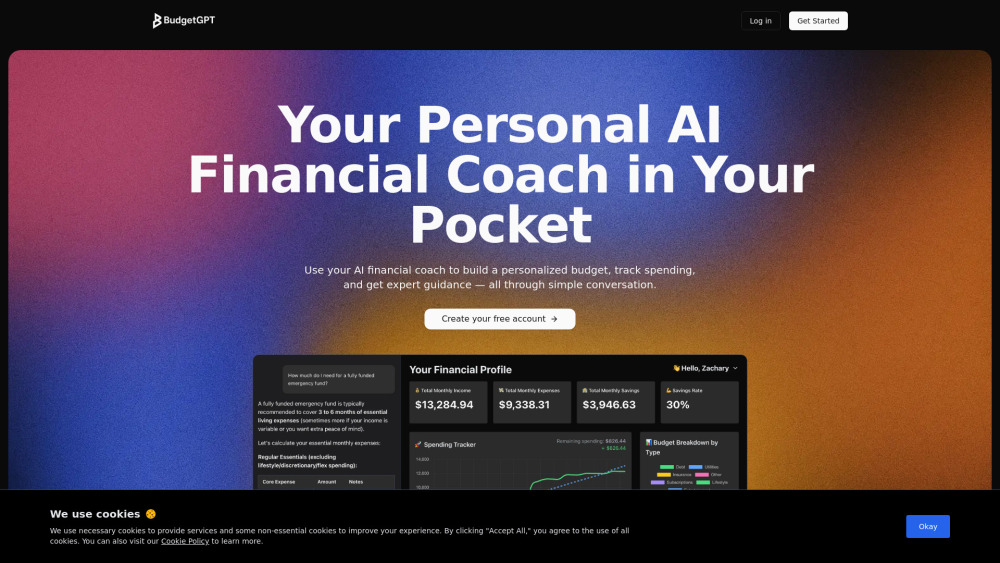 BudgetGPT: Your Smart AI Tool for Budgeting