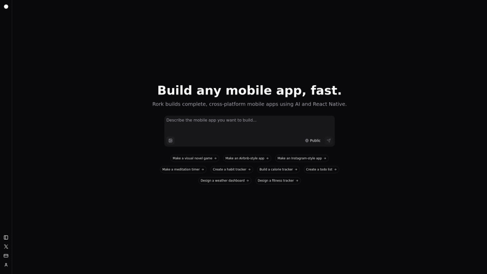 Rork: AI Tool for Rapid App Development & Publishing