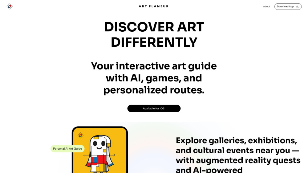 Art Flâneur: AI Tool for Art Discovery & Routes