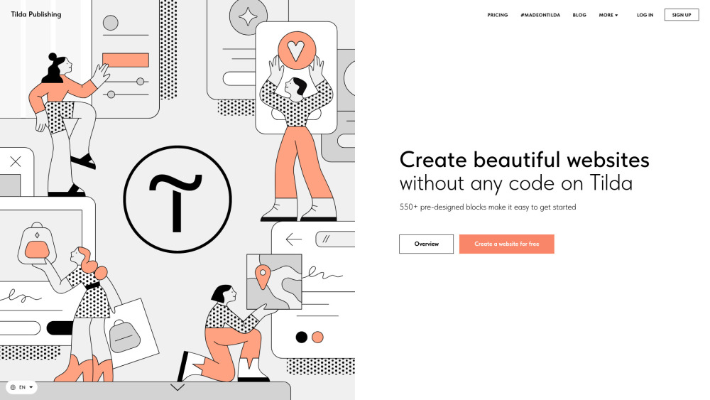 Tilda: No-Code AI Tool for Sites, Stores & Blogs