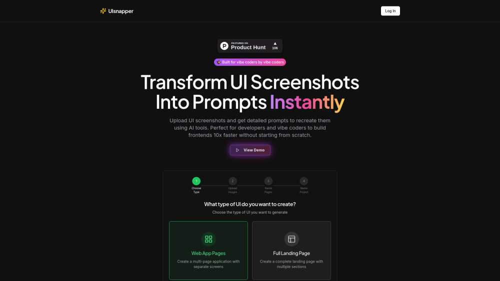 UIsnapper: AI Tool for No-Code UI Cloning