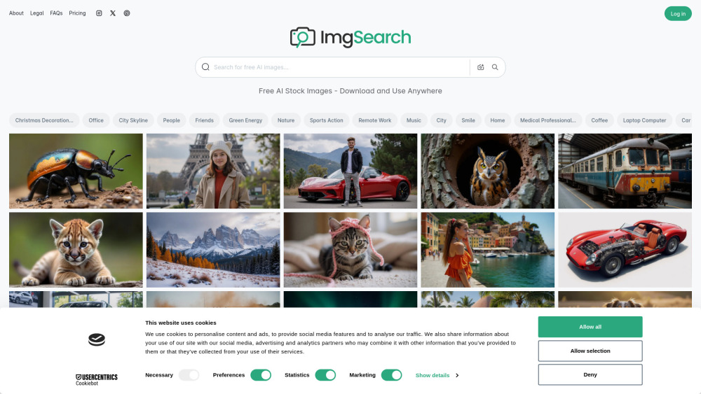 ImgSearch: Free AI Tool for High-Quality Images