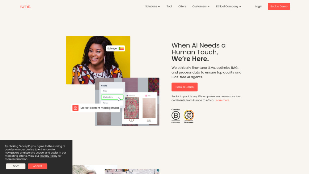 Isahit: Ethical AI Tool for Data Labeling & Fine-Tuning
