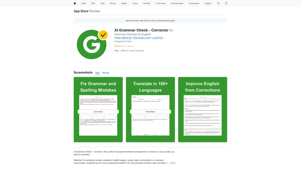 AI Grammar Check - Corrector: Ultimate AI Tool