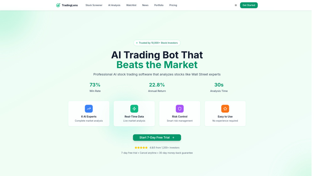 TradingLens: AI Tool for Stock Analysis & Trading