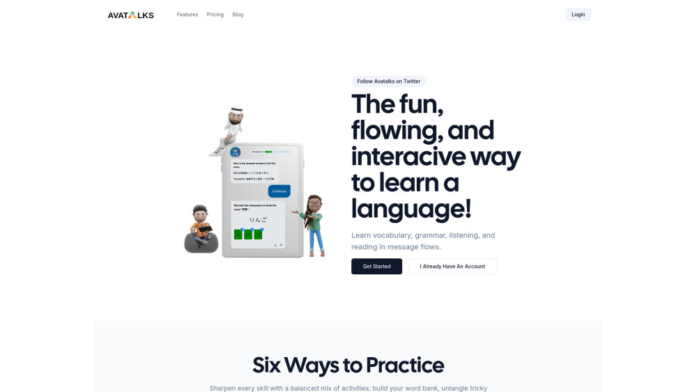 Avatalks: Free AI Tool for Language Learning