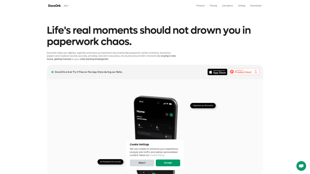 DocsOrb: AI Tool for Family & Student Docs