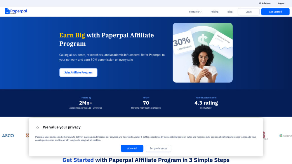 Paperpal: AI Tool for Research Writing & Editing