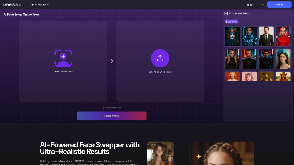 AI Face Swap: Ultra-Realistic AI Tool