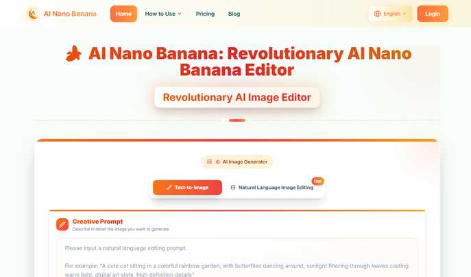 AI Nano Banana: AI Tool for Natural Language Image Editing