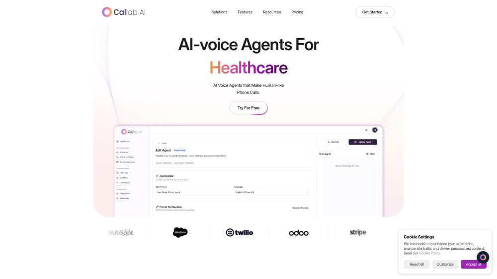 Callab AI: AI Tool for Automated Call Handling
