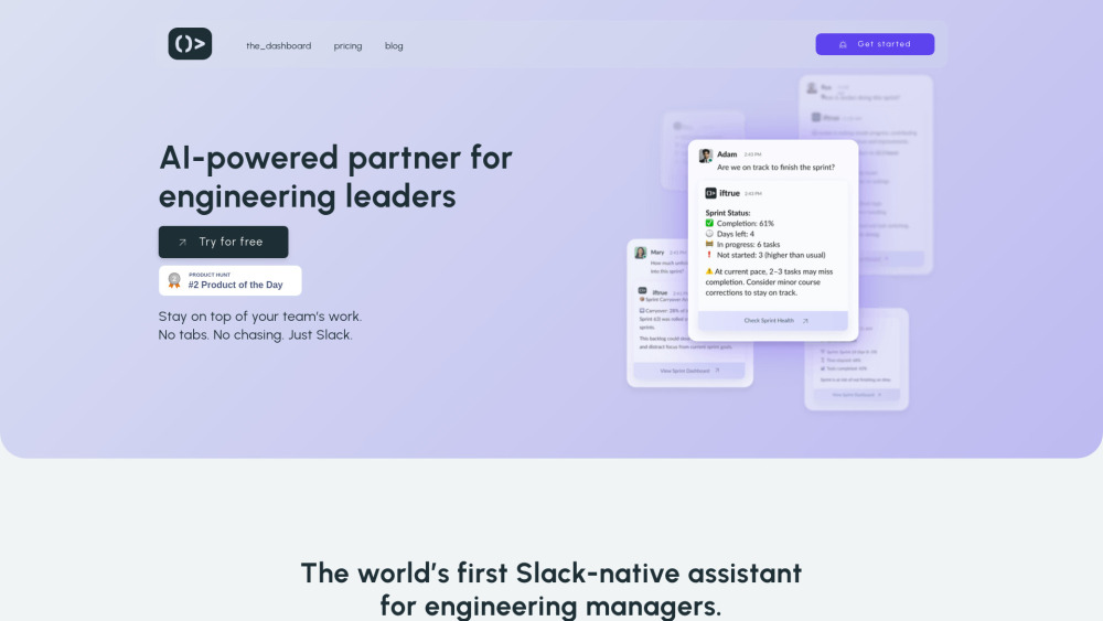 iftrue: AI Tool for Engineering Management