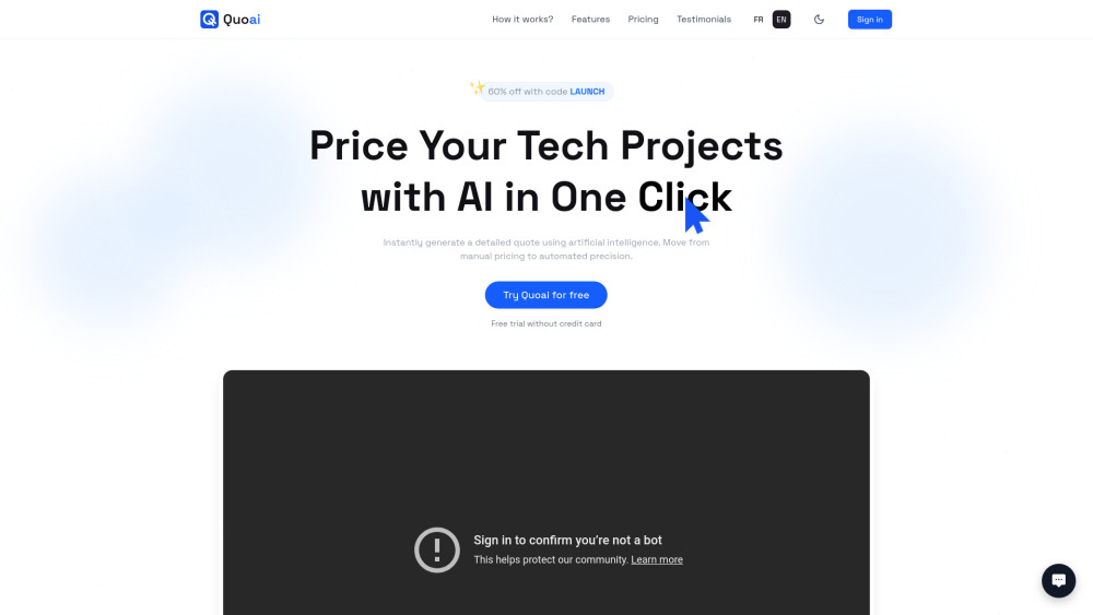 Quoai: Fastest AI Tool for Tech Project Quotes