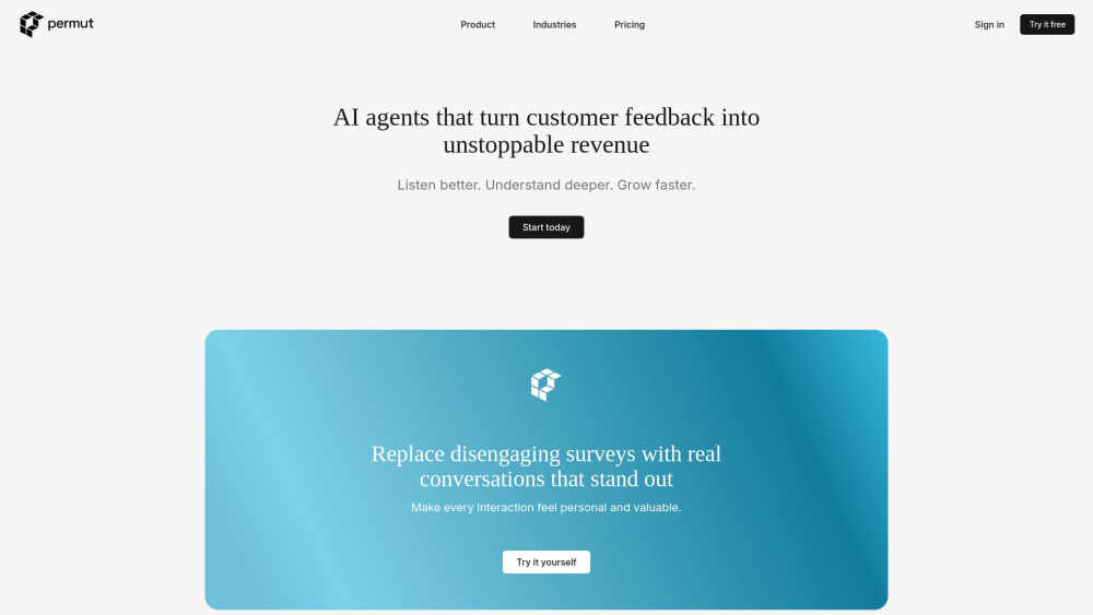 Permut: AI Tool for Customer Engagement & Growth