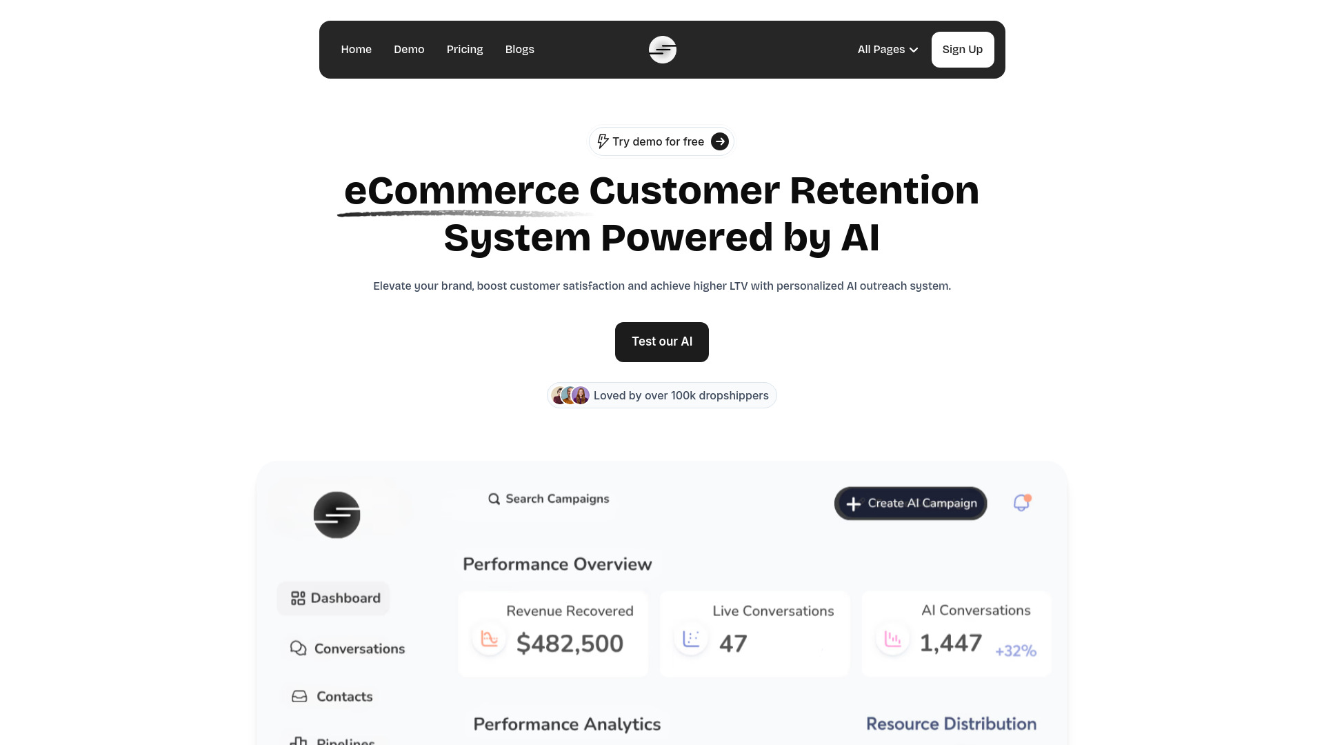 Evolvoom: AI Tool for Cart Recovery & LTV Growth