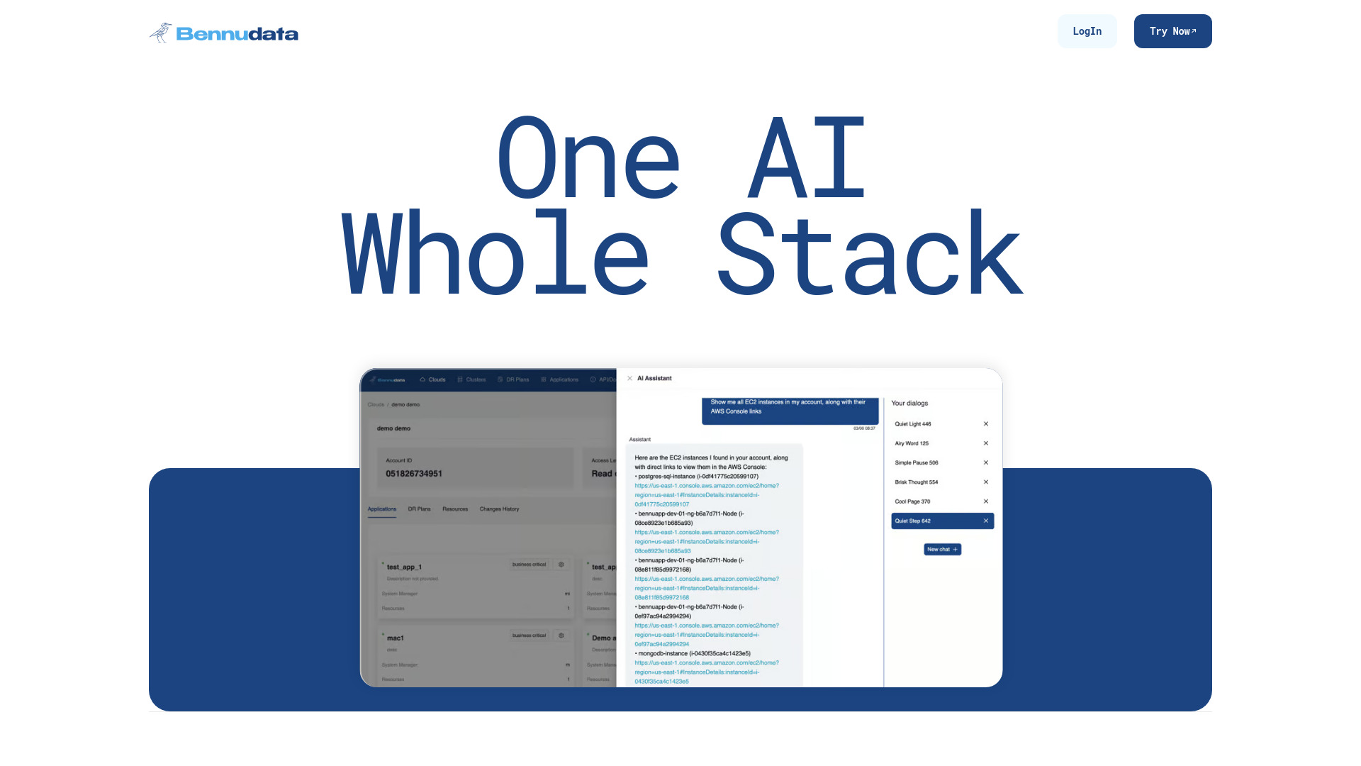 Product Name: Bennu AI ai tool for DevOps