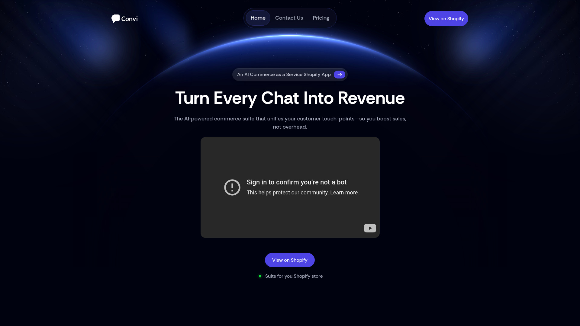 Convi - AI Commerce Suite: AI Tool for Shopify