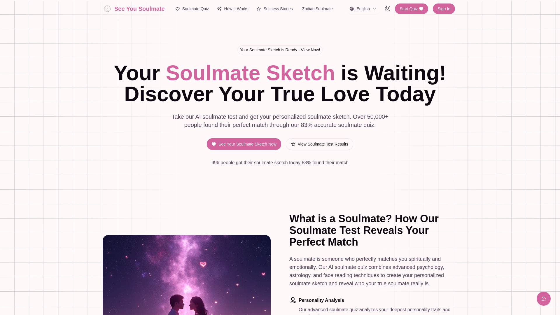See Your Soulmate: AI Tool for Soulmate Sketch