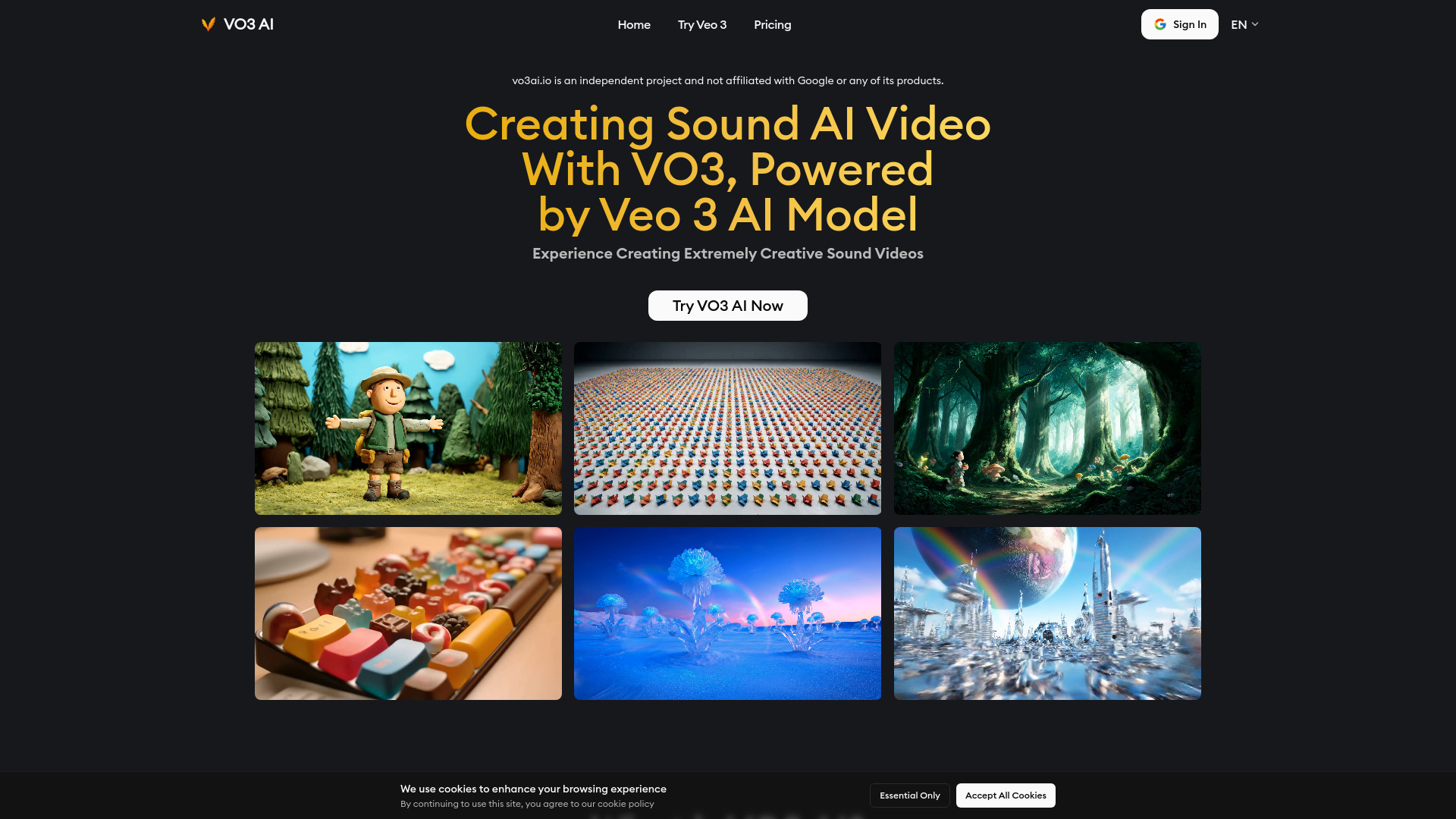 Veo 3 AI Video Generator: AI Tool for Synced Audio Videos