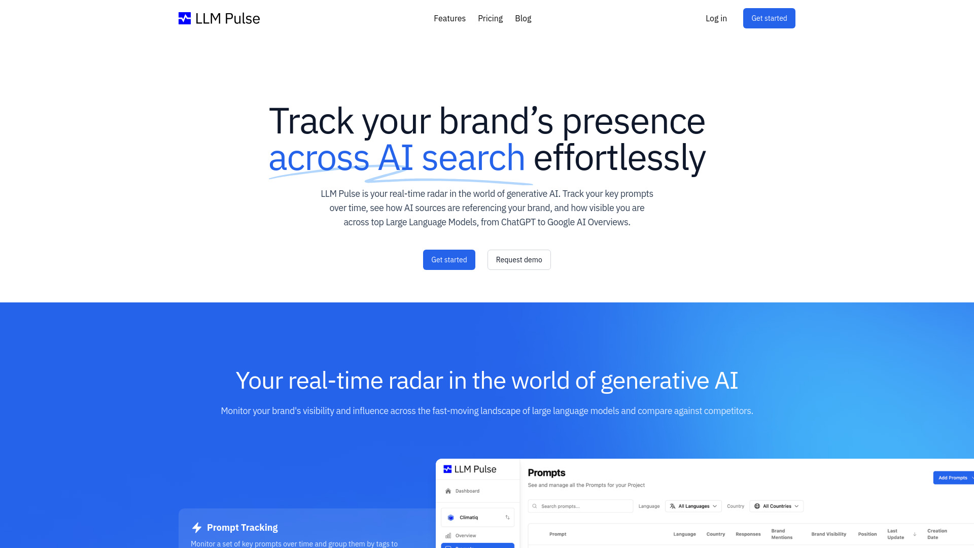 LLM Pulse: AI Tool for Search Visibility