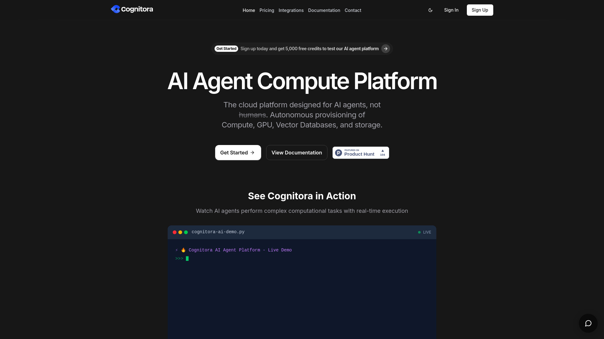 Product Name: Cognitora ai tool for GPUs
