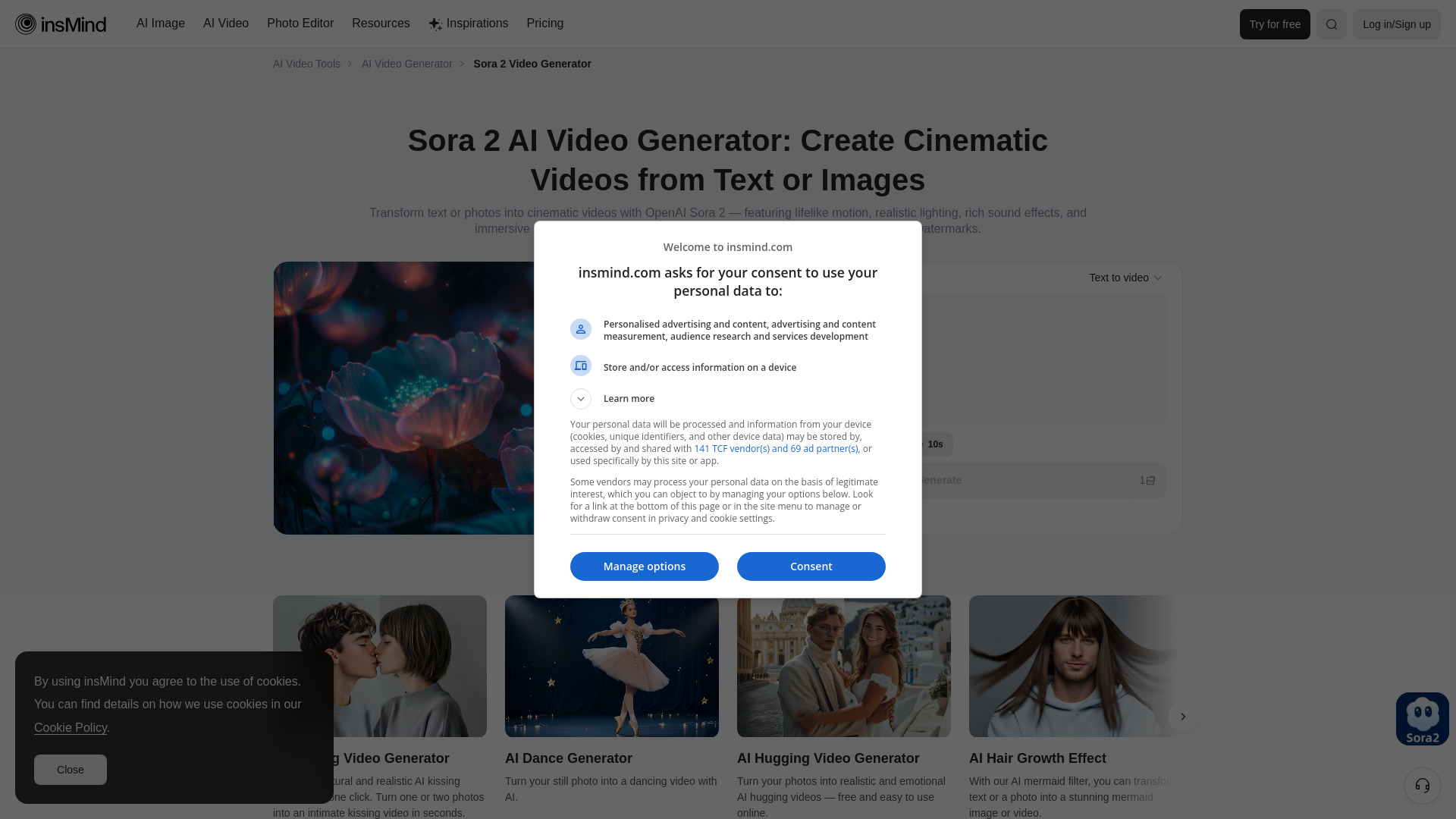 Sora 2 AI Video Generator: Free AI Tool