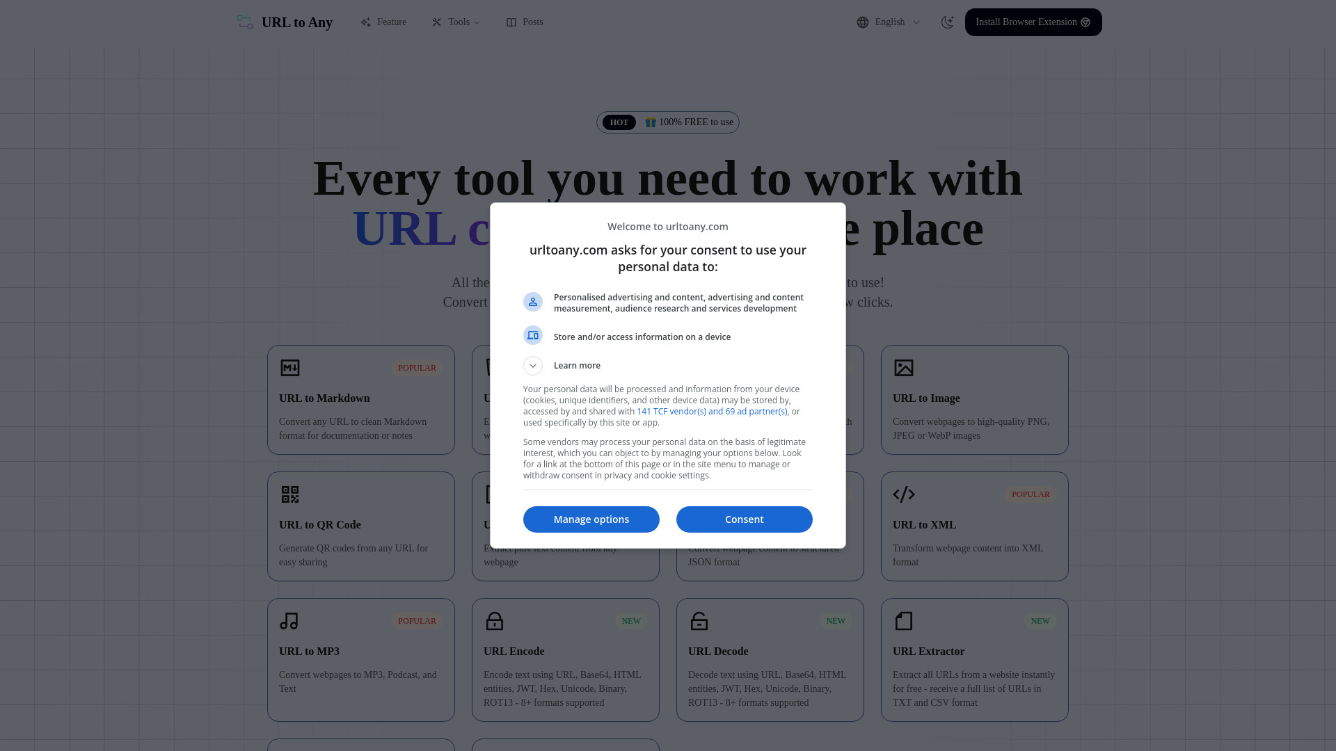 URL to Any: Free AI Tool to Convert URLs Online